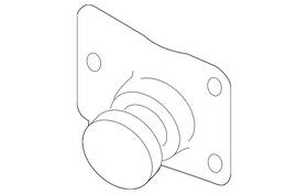 Bk3z-61247a64-c Ford Genuine Bumper Outer Support Bk3z61247a64c
