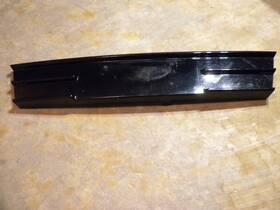Cj54-17k945-bcw Ford 13-16 Escape Front Bumper Flat Gloss Black License Plate Panel Genuine