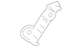 Dt1z-17c947-g Ford Genuine Upper Cover Bracket