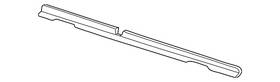 F7uz-17808-aab Ford Genuine Bumper Cover Spacer Panel