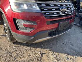 Fb5z17d957bptm Ford 2016 2017 Explorer Front Bumper Assembly Rr Red With Park Assist 998123