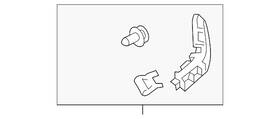 Ft4z-17d943-b Ford Genuine Inner Bracket