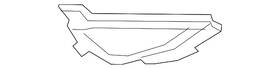 Hp5z-17b814-aa Ford Genuine Side Cover