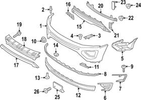 Jl1z-17e810-ba Ford Genuine Inner Cover