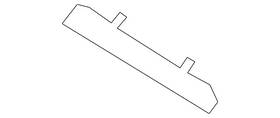 Ka1z-17c947-a Ford Genuine Outer Support Ka1z17c947a