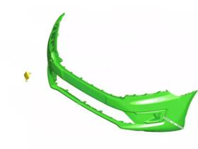 Kt1z-17757-sj Ford Genuine Bumper Cover