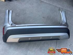 Kt4b-17f954-aw Ford 2019-2024 Edge Rear Bumper Cover Panel Complete With Sensors Silver Js Oem