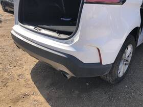 Kt4z17810aaptm Ford 2019-2023 Edge Sel Rear Bumper Assembly Yz White With Park Assist 958460