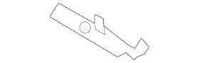 Lc5z-17c947-a Ford Genuine Bumper Cover Upper Bracket