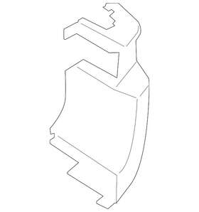 Lk4z-17f774-fd Ford Genuine End Cap