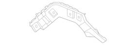 M1pz-17d943-a Ford Genuine Outer Bracket