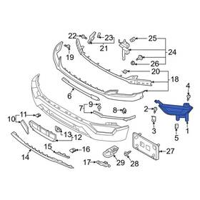 Ml3z-17e810-ba Ford Genuine Outer Cover