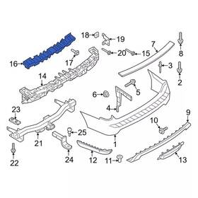 Nl1z-17e855-b Ford Genuine Center Support