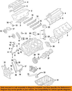 At4z-6k297-b Ford Oem Oem-engine Timing Chain Guide At4z6k297b