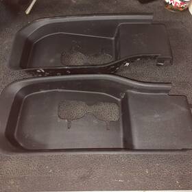 Pc3z8311aa Ford Pc3z8310aa Oem Front Bumper Tow Hook Covers Pair 23-25 Super Duty New Truck Take Offs