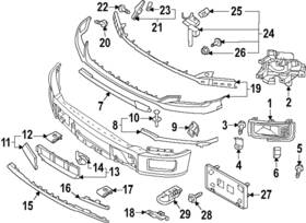 Rl3z-15a245-ba Ford Genuine Hole Cover