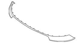 Ford S1pz-17d957-aptm Genuine Bumper Assembly Front
