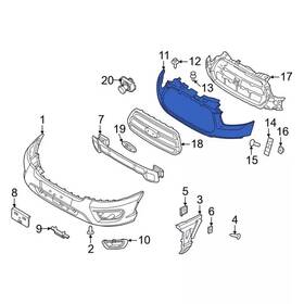 Sk4z-17d957-da Ford Genuine Bumper Cover