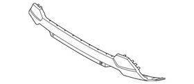 Ford Sl1z-8419-bbptm Genuine Bumper Cover Sl1z8419bbptm