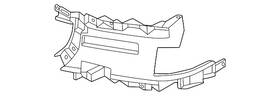 Ford Sl7z-17c897-a Genuine Bumper Cover Support Rail
