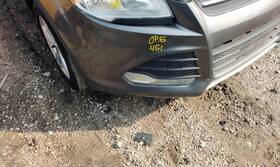 105-01661b Ford Truck Front Bumper Se Grained In Black Grilles Fits 13-16 Escape 713097