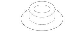 W711470-s437 Ford Genuine Knob Nut