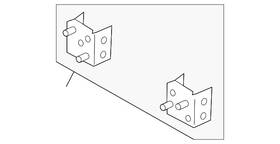 Yl8z-17b762-ba Ford Genuine Bumper Bracket
