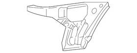 Ys4z-17788-aa Ford Genuine Side Support