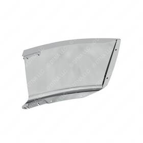 A21-26500-034 Freightliner Bumper End Right Side Steel Black 0.13 Inch T For