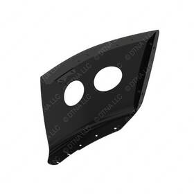 A2128648004 Freightliner Bumper End Left Side Steel 575.41 Mm X 358.69 M For