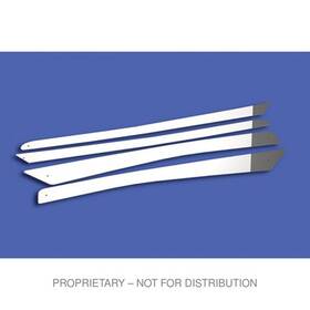 Abpfl327 Freightliner Bumper Trim Chrome Plated For