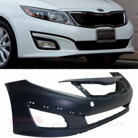 865112t500 Front Bumper Cover Fascia Primered For 2014 2015 Kia Optima Korean With Tow New