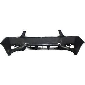 13404712 Front Bumper Cover For 2008-2010 Toyota Highlander With Fog Lamp Holes Primed Capa