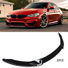 Ni-f80-fl2-gb Front Bumper Lip For 2015-2020 Bmw F80 M3 F82 F83 M4 Body Kit 2pcs Gloss Black