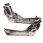 G118lhrh Yearone Chevelle Lh Rh Trunk Extension Filler Panel Pair