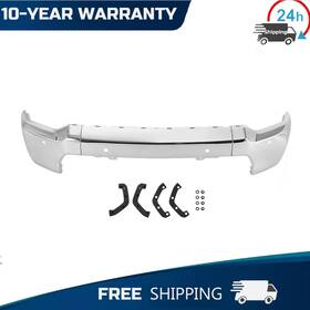 Gm1002881 Geartronics Chrome Steel Front Face Bar For 2020 2021-2023 Chevy Silverado 2500/3500 With Park