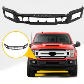 Ni-f150-fb-mb Gearzaar For 2018-2020 Ford F-150 Pickup Truck With Fog Lights Hole Front Bumper Face Lycint