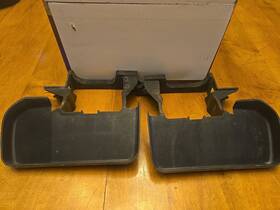 10368498 General Motors 10368497 2003-2006 Tahoe Yukon Tow Hook Covers Oem Aero Package Rh And Lh