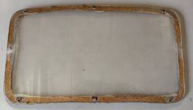5941752 General Motors 1953-1955 Corvette Rear License Plate Plexi Cover #5941752 - Read Notes