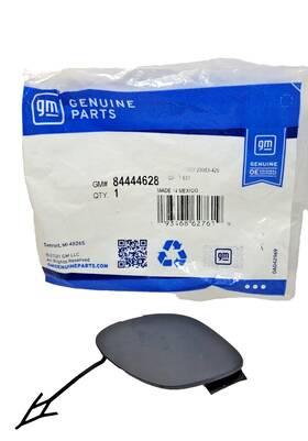 84444628 General Motors Gm Oem Cover Tow Eye Cap Front Bumper Trim Chevy 2022-23 Equinox