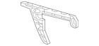 8w6807453 Genuine Audi Side Retainer