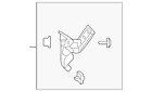 Ks7z-17788-a Genuine Ford Inner Bracket