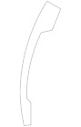 7t4z-17c972-a Genuine Ford Outer Support