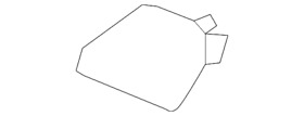 292-885-30-22-9999 Genuine Mercedes-benz Bumper Cover Cap