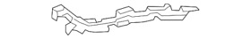 906-889-01-14 Genuine Mercedes-benz Bumper Cover Upper Bracket