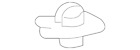 52535-0e010 Genuine Toyota Bumper Cover Retainer