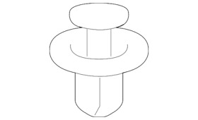 90467-06165-c0 Genuine Toyota Lower Center Pillar Trim Clip