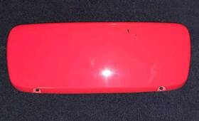 12335837 Gm 00-05 Chevrolet Monte Carlo Front Bumper License Delete Cover Filler Panel Red