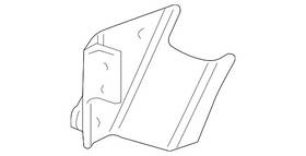 15147254 Gm Genuine Passenger Side Front Bumper Fascia Bracket