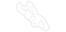 15232754 Gm Genuine Bracket-frt Bpr Fascia